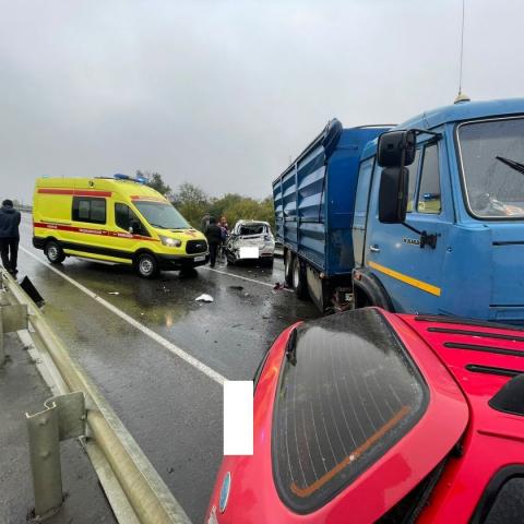ДТП с участием 5 автомобилей перекрыло Северный обход в Ставрополе